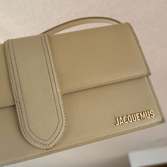 Jacquemus le bambino cream shoulder bag - Picture 10 of 11